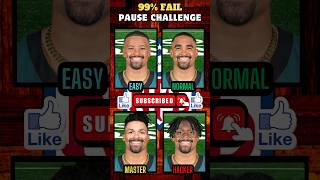 PACKERS vs EAGLES ‘PAUSE’ Challenge 🔥🏈👀 shorts challenge nfl nfc fun [upl. by Luisa]