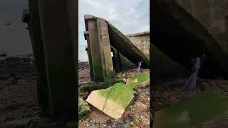 Warden Beach Pillboxes 🥸 Sheerness Isle Of Sheppy Kent England UK 🇬🇧 [upl. by Pius]