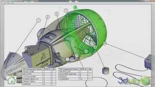 SolidWorks Composer Interactive 3D Documentation [upl. by Eelegna]