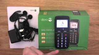 Review Doro PhoneEasy 341gsm [upl. by Bekah429]