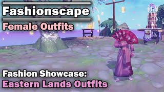 Fashionscape Showcase Eastern Lands Outfits  Runescape Female Outfits [upl. by Matilde285]