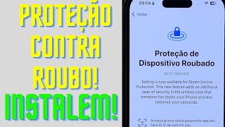 COMO INSTALAR O SISTEMA ANTI ROUBO NO IPHONE [upl. by Ekle608]