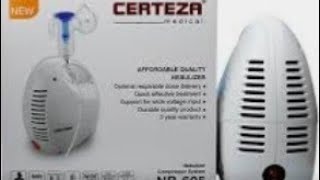 Certeza Nb 605 Nebulizer  how to use [upl. by Lasyrc]