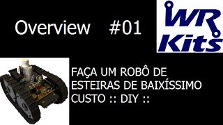 FAÇA UM ROBÔ DE ESTEIRAS DE BAIXÍSSIMO CUSTO DIY [upl. by Bowlds]