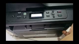 brother dcpL2550 printer reset drum unit [upl. by Selemas487]