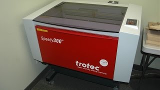 Trotec Laser Engraver Speedy 300 [upl. by Sayers488]