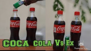 Experiment CocaCola vs Extra Mints Flop Experiment [upl. by Pessa]