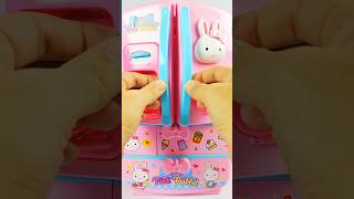 Satisfying refilling cute miniature refrigerator ASMR kitchentoy refrigerator pink [upl. by Nova]