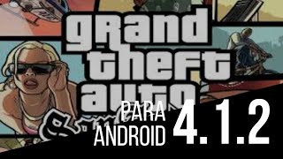 COMO baixar e RODAR GTA San Andreas no Android 412 [upl. by Ahsieka935]