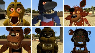 NEW FNAF FAMILY PART 2 UPDATE in Garrys Mod [upl. by Ilrahc]