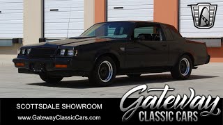 1987 Buick Grand National  Gateway Classic Cars of Scottsdale 1434 SCT [upl. by Gnilyarg30]