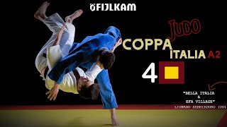 JUDO  COPPA ITALIA A2  Femminile  Tatami 4 [upl. by Sherborne]