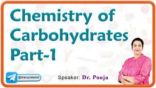 Chemistry of Carbohydrates Part  1  Biochemistry for MBBS 1st year BDS BHMS and BAMS [upl. by Ym201]