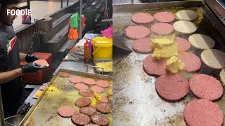 The GREASIEST Ramly Burger Ever Cant Stop Watching [upl. by Enineg]