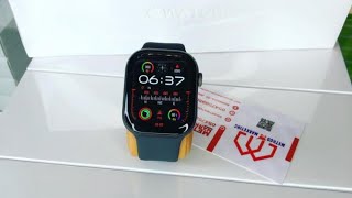 How to connect the latest Fake Apple Watch Series 9 Logo Smartwatch [upl. by Rhiana]