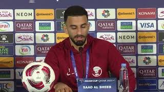 Qatar banks on positive pressure to win against Uzbekistan at the Asian Cup  Tintin Marquez [upl. by Nessah]