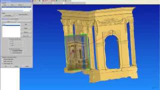 3DReshaper  Texturing of a monument [upl. by Dempster]