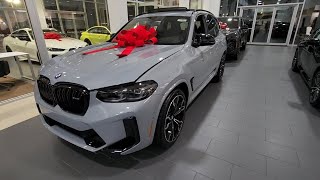 🔥 2024 BMW X3M COMPETITION in Brooklyn Gray Mettalic 🔥 [upl. by Ticon]