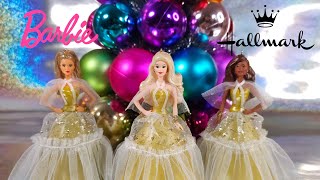 hallmark Barbie 2023 Holiday ornaments [upl. by Laehplar]