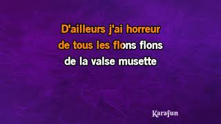 Karaoké Vesoul  Jacques Brel [upl. by Garson]