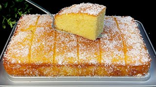 La chiamano la Torta 🍋piu soffice del Mondo lo fai in 5 Minuti incredibilmente buonissima 🤩🍋🤩 [upl. by Anifur646]