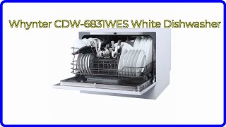 REVIEW 2024 Whynter CDW6831WES White Dishwasher ESSENTIAL details [upl. by Una]