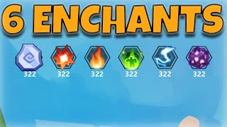 Get 6 ENCHANTS at the same TIME  Roblox Bedwars [upl. by Mar]