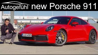 Allnew Porsche 911 FULL REVIEW 992 Documentary Carrera S vs 4S 2020 comparison with Cabriolet [upl. by Euqinaj]