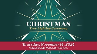 Christmas Tree Lighting Ceremony  2024 [upl. by Barcus]