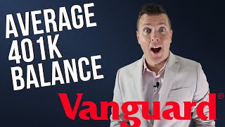 Average 401k balance by age  Data From Vanguard [upl. by Adlecirg]