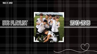 BTS PLAYLIST BTS Old Songs 20132016 [upl. by Filippa]