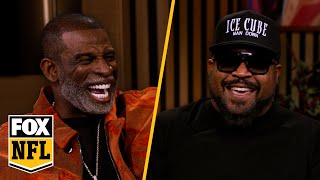 Ice Cube encourages Deion Sanders to be head coach of the Las Vegas Raiders  We got time today [upl. by Agan]