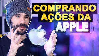 COMPREI AÇÕES DA APPLE – APRENDENDO A INVESTIR [upl. by Ruffo]