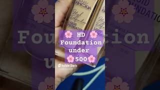 HD foundation  Full coverage Foundation  shorts shortsfeed shortsfeed makeup [upl. by Sansen]