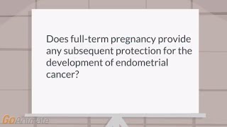 Does pregnancy protect against endometrial cancer [upl. by Leahcimnaj]