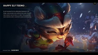 HAPPY ELF TEEMO SKIN SPOTLIGHT10132024 [upl. by Camarata292]