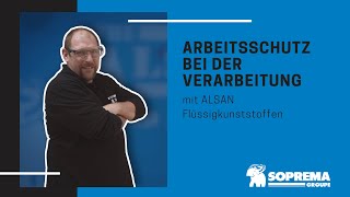 Flüssigkunststoff  Arbeitsschutz bei der Verarbeitung [upl. by Eirrehs]