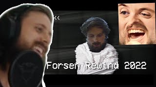 Forsen Reacts to Forsen Rewind 2022 [upl. by Elocim]