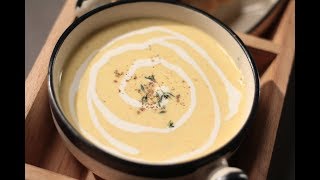 Cream of Chicken Soup  Sanjeev Kapoor Khazana [upl. by Reteip683]