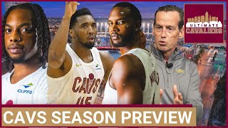 CLEVELAND CAVALIERS 20242025 SEASON PREVIEW Evan Mobleys jump amp replacing Max Strus [upl. by Aleakam]