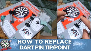 HOW TO REPLACE DART PIN TIPPOINT  HOW TO USE REPOINTING TOOL [upl. by Mignonne922]