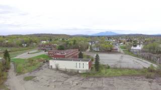 Millinocket Maine  Mill Site Drone Footage  May 14 2017 [upl. by Fusuy416]