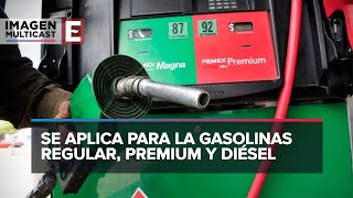 SHCP informa sobre el IEPS para gasolinas [upl. by Zeni656]