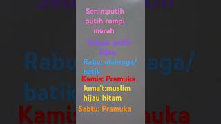 Jadual seragam [upl. by Eimmat506]