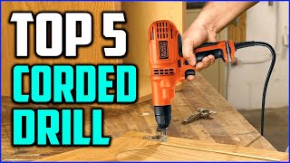 Top 5 Best Corded Drill to Buy in 2020 [upl. by Eellek676]