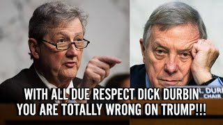 CHAOS as Senator Kennedy CLASHES with Dick Durbin over Trumps Immunity Decision [upl. by Enirehtac]