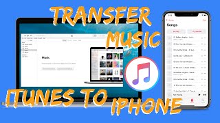 How to Transfer Music from iTunes to iPhone iPad iPod Touch  Transfer Music from iTunes  No Loss [upl. by Idram379]