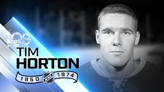 Tim Horton had legendary strength anchored Toronto D [upl. by Nas]