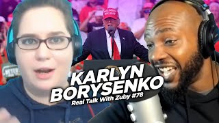 What a Former Democrat Learned at a Trump Rally  Karlyn Borysenko  Real Talk with Zuby 78 [upl. by Egres]