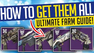 Destiny 2  HOW TO GET THEM ALL Moon amp Dreaming City Weapons Farm  Season of the Splicer [upl. by Alvita]